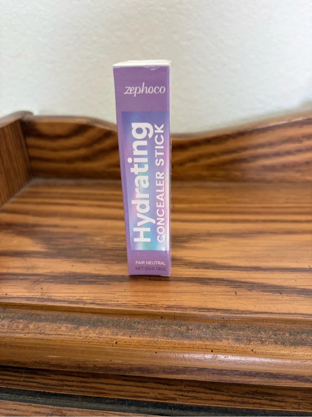 ZEPHOCO HYDRATING CONCEALER STICK FAIR NEUTRAL + BRUSH  0.18 OZ